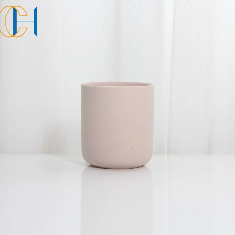 C&H Classic  Luxury Custom Logo  Wholesale Colorful Ceramic  Candle  For Home Decoration