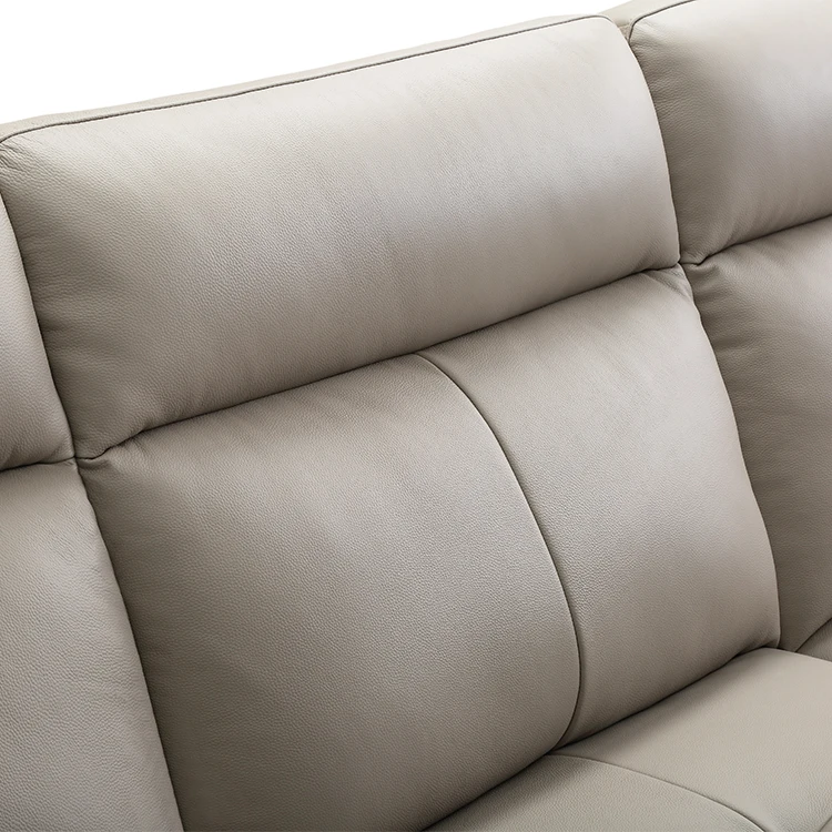 Custom living room furniture Modern style comfortable leather sofa combination live room sofa