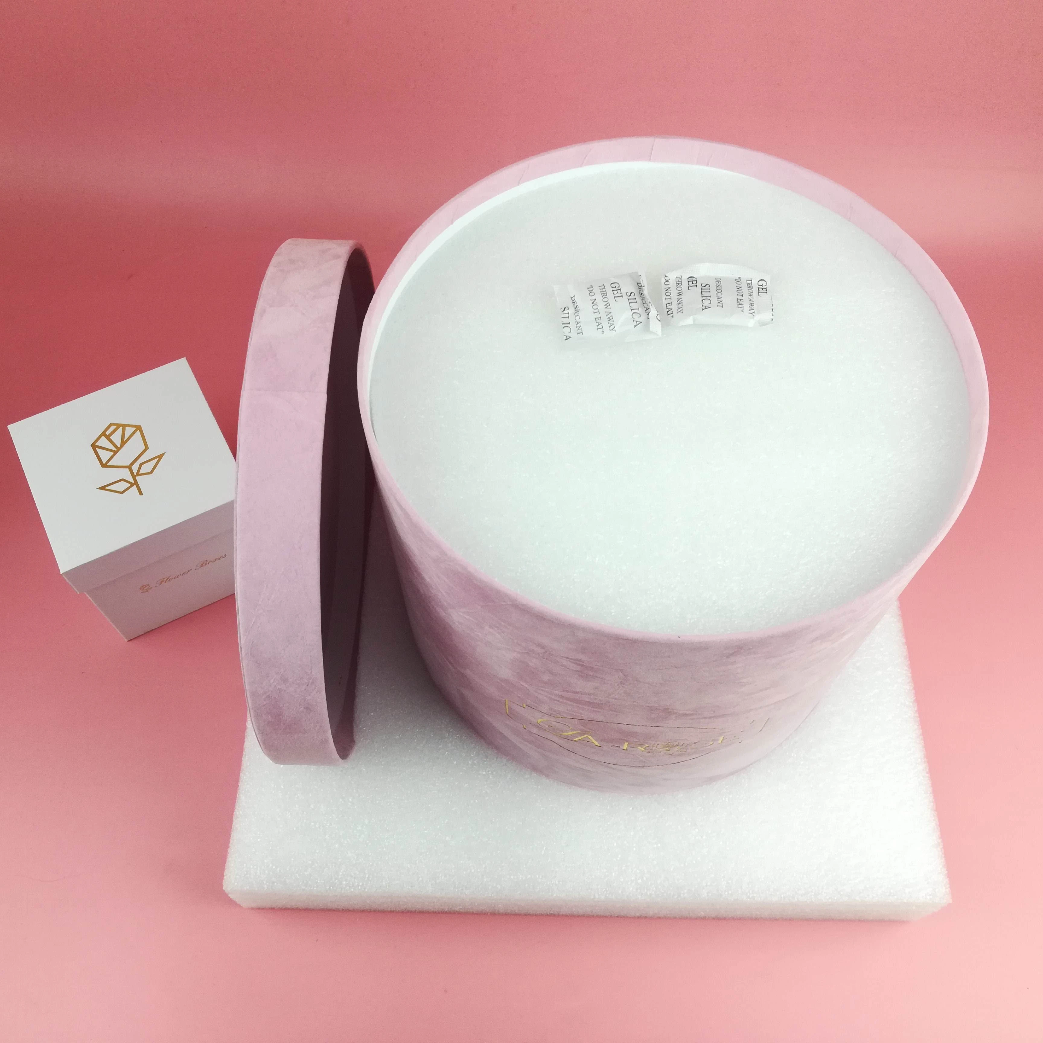 Elegant Series Reliable Quality Flower Shipping Boxes, Outside Foam for Keep Flower Box Safe