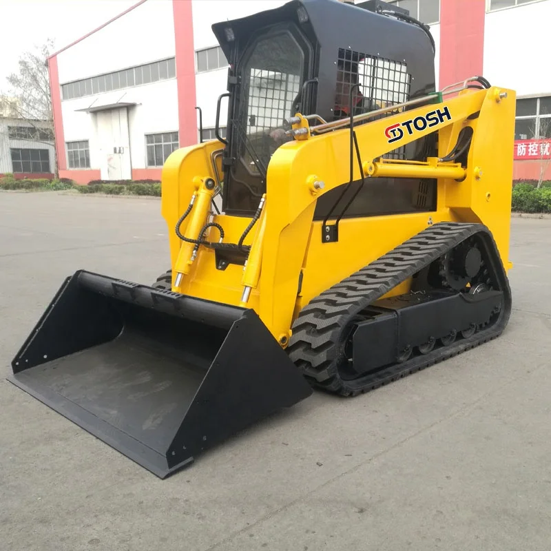 TOSH Track Loader Construction Machinery Wheeled Mini Skid Steer Loader Power