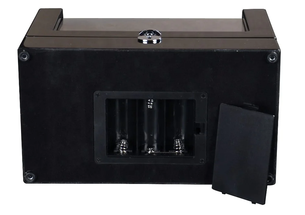 Brown Interior Packaging Luxury 2 rotor 4 slots Automatic Watch Display Winder display Box Automatic Watch Winder