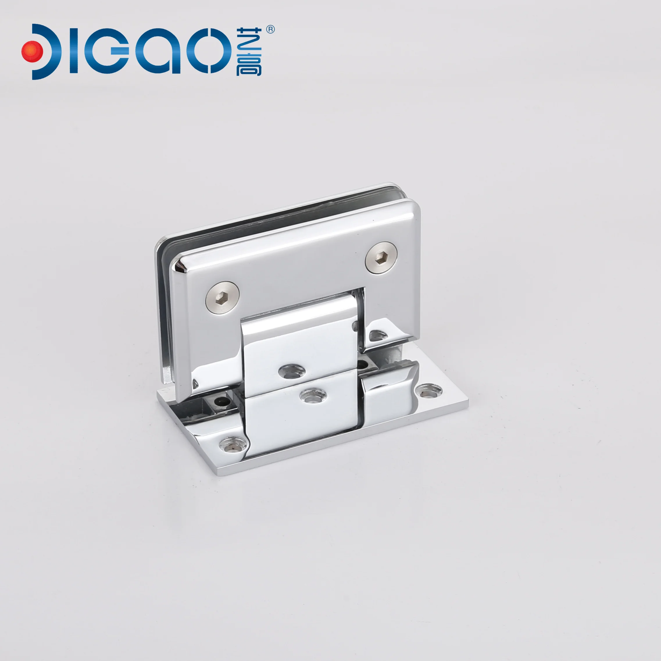 Frameless 8-12mm Wall To Glass Swing Door Clamp  hinge sliding door Shower Door Hinge Hardware