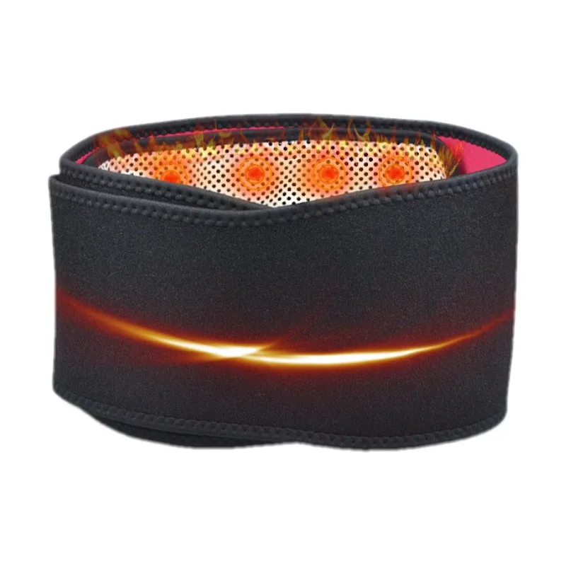 home use rehabilitation therapy flexible heating element belt electric heat belt  back pain relief vibration waist massage belt