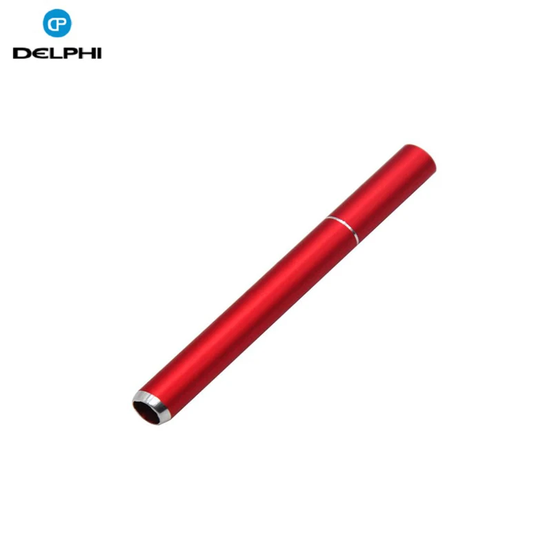 
Solid color Aluminum snuff pipe Portable creative smoking pipes herb Tobacco Pipe 