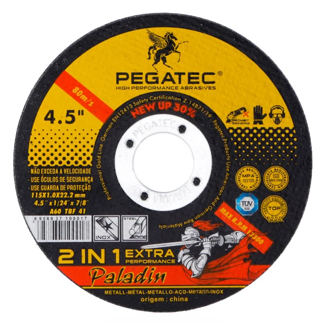 115x1x22mm abrasive disc for metal  pegatec cutting disc disco