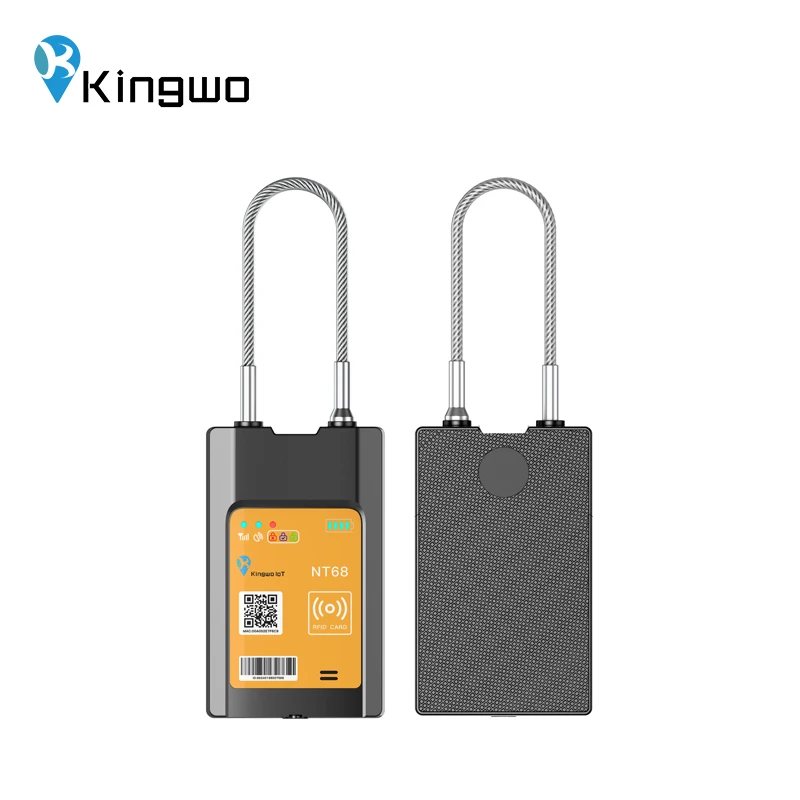 Asset Lock Tracker with GEO Fence: NT68E 4G Logistic Lock for Secure Container Monitoring & Management