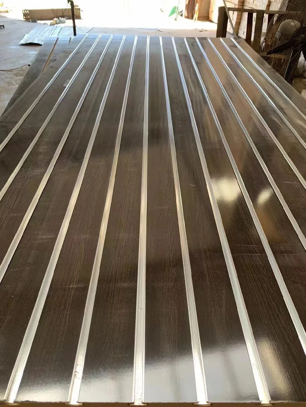 wooden mdf shelf board metal slatwall inserts shelf brackets slatwall