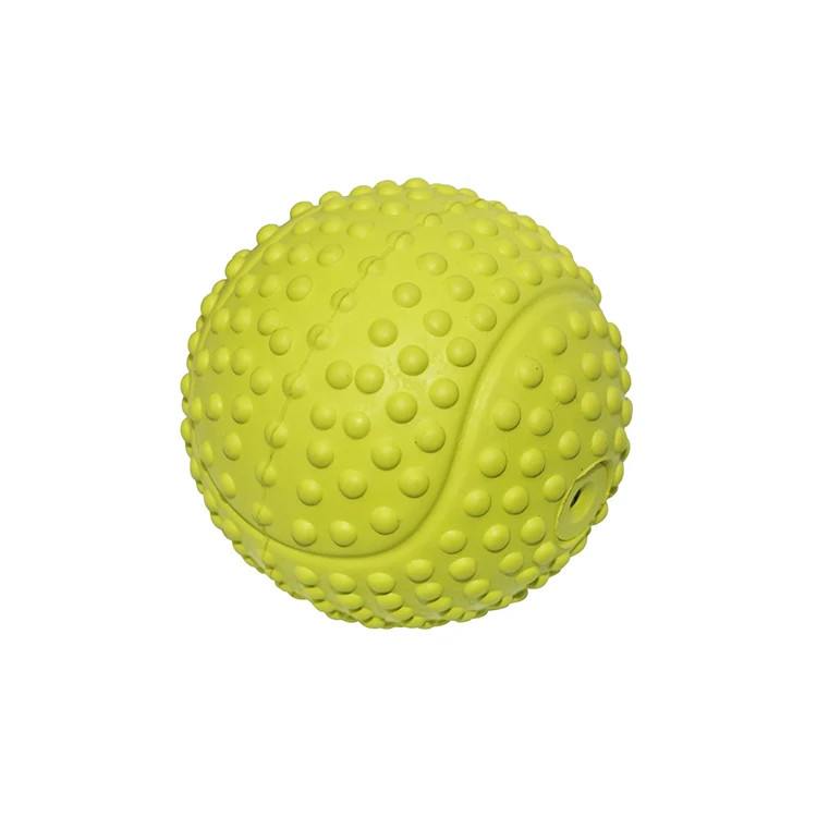 Thinkerpet 7.6cm Basketball Soccer Ball Tennis Dog Toy Rubber Ball Manufacturing Interactive Ball Dog Toy