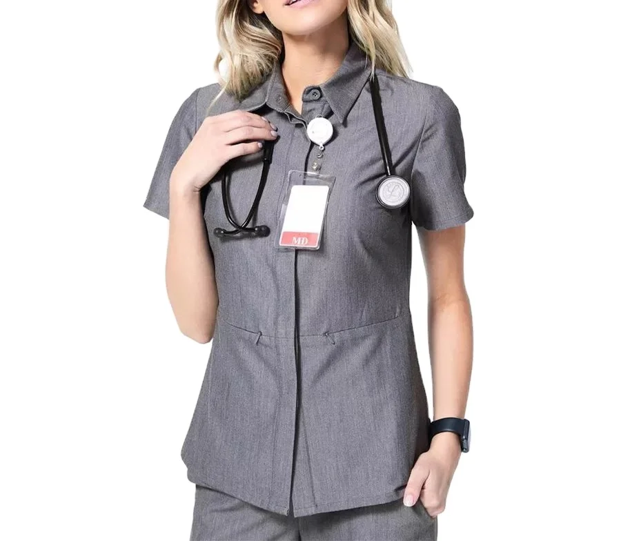 High quality  cute scrubs sets nurse scrubs uniform set medical scrub suit for nursing