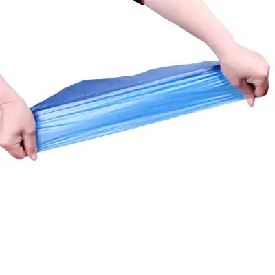 Multipurpose 45*50cm Drawstring Trash Bags Biodegradable Plastic Drawstring Garbage Trash Bags 75 Count