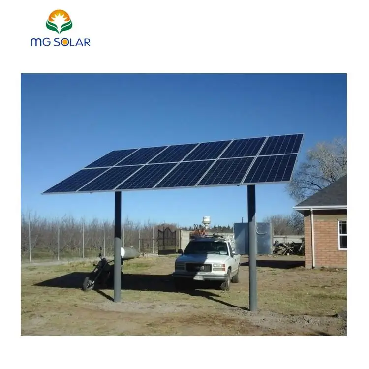 2024 New Design Solar Panel Carport with Aluminium Frame Mounted Solar Carport System