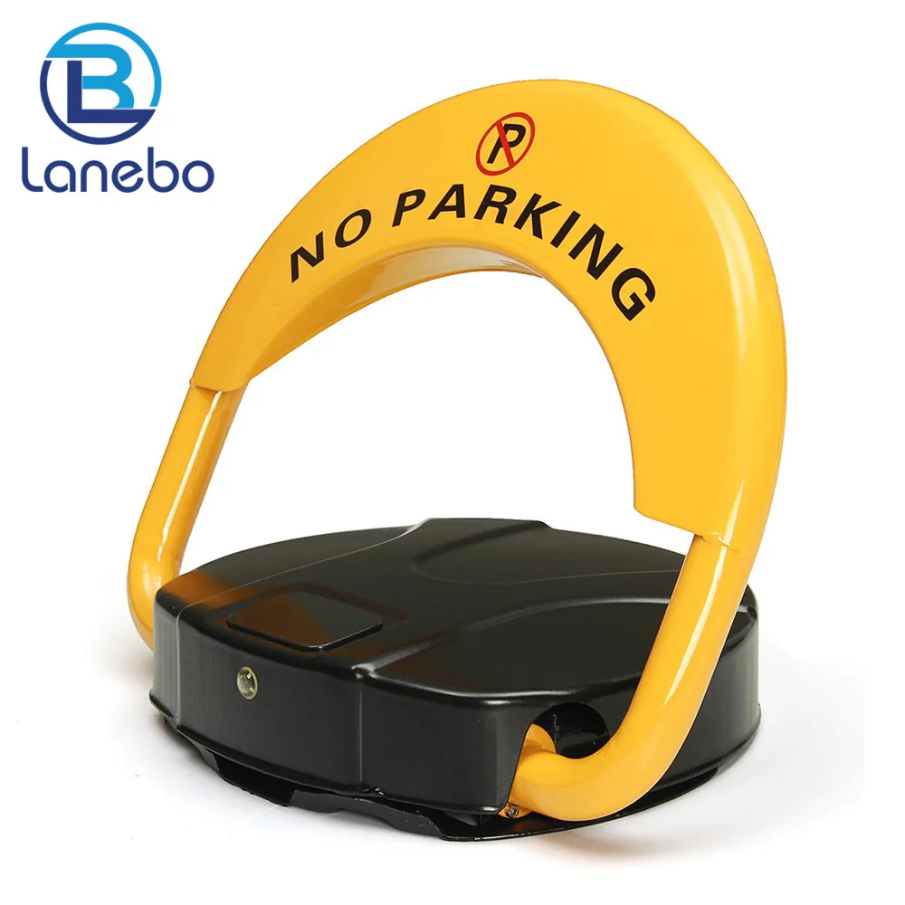 Remote control 30 meters Full protection protect tires car parking lock Automatic Remote Control Smart Parking Lock
