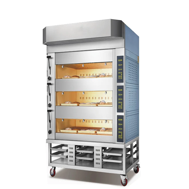 Bakery equipment professional electric household  industrial gas oven / deck electric oven for commercial