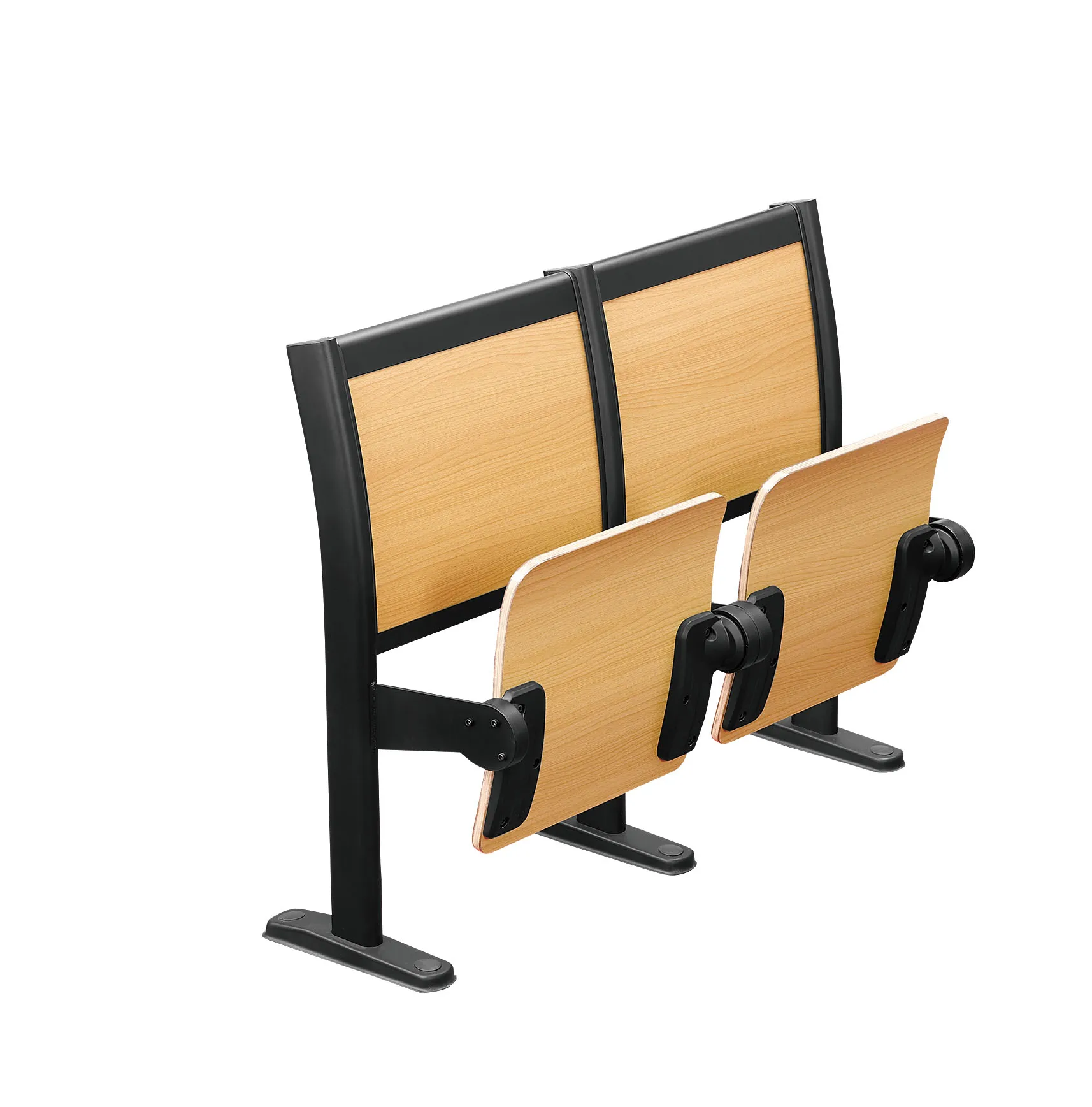 Wholesale Price Customizable Pattern Classroom Lecture Folding Chair And Desk