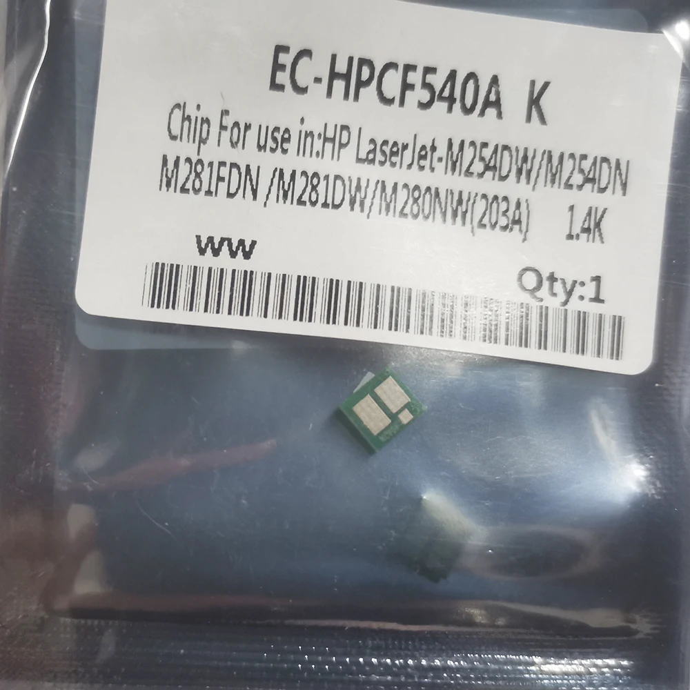 CF530A for HP MFP M154/m180/n/m181/fw CF540A for HP M281fdn/m280nw/254dn Printer Chip Resetter Cartridge Chip Manufacturer