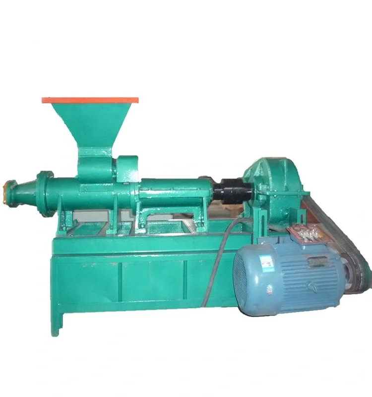 Extrusion Pillow Shape Round Shape Roller Type Mineral BBQ Coal Charcoal Briquette Extruder