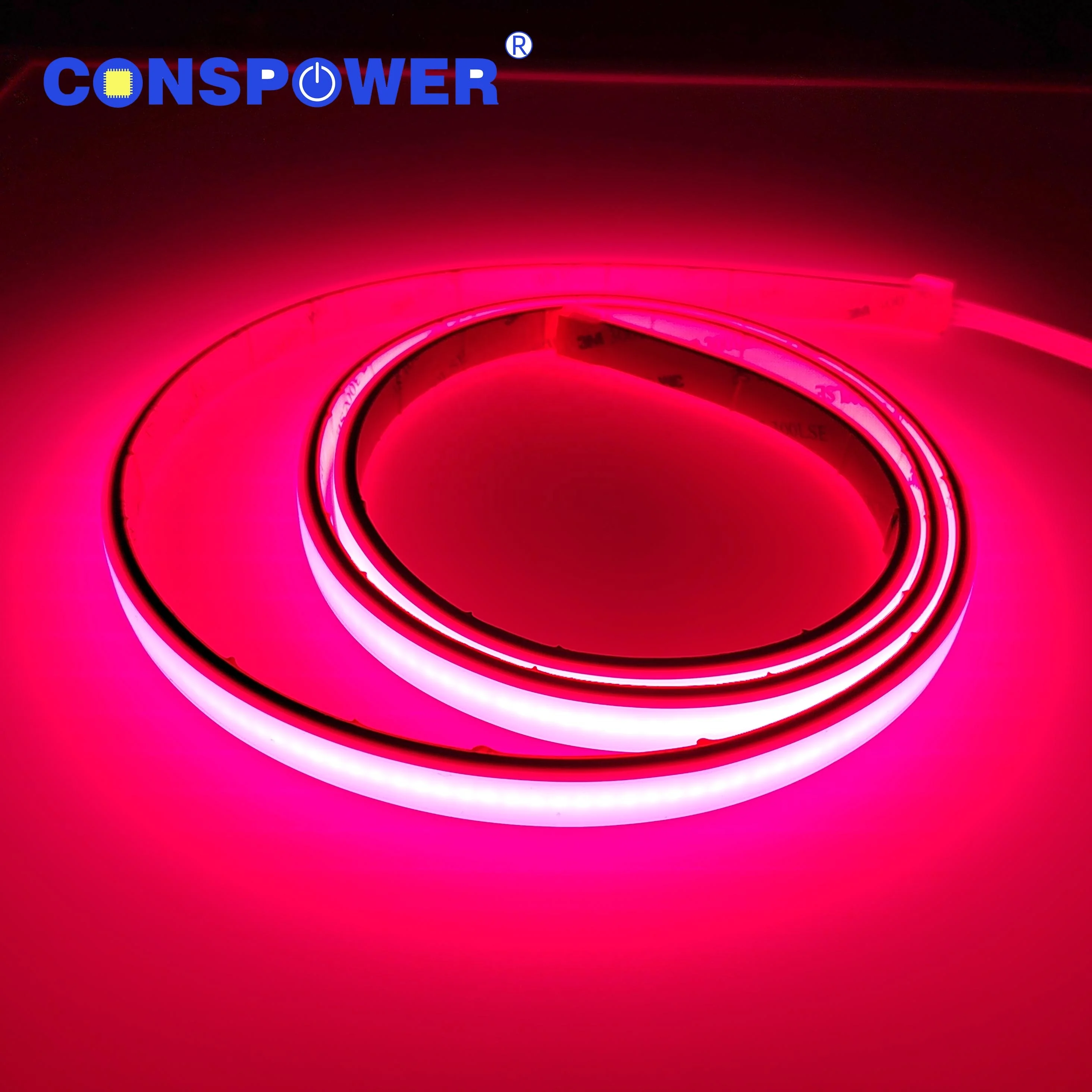 Led Tape Light 24V 15W/M IP20 IP65 IP68 Milky White Silicone Tube Injection 10mmPCB 840LEDS/M RGB COB LED Strip