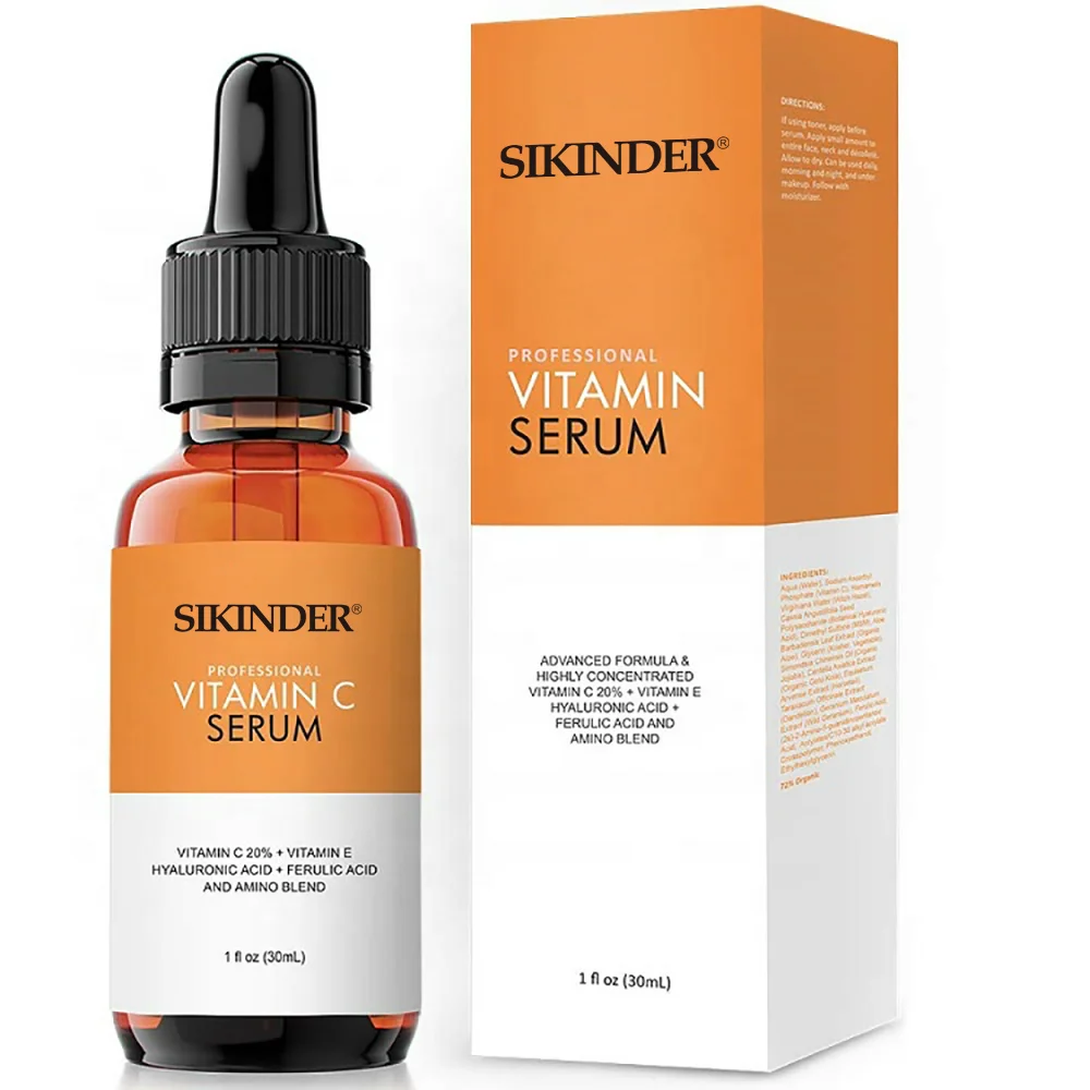 OEM/ODM Wholesale whitening and anti-aging Vitamin C  Facial Serum