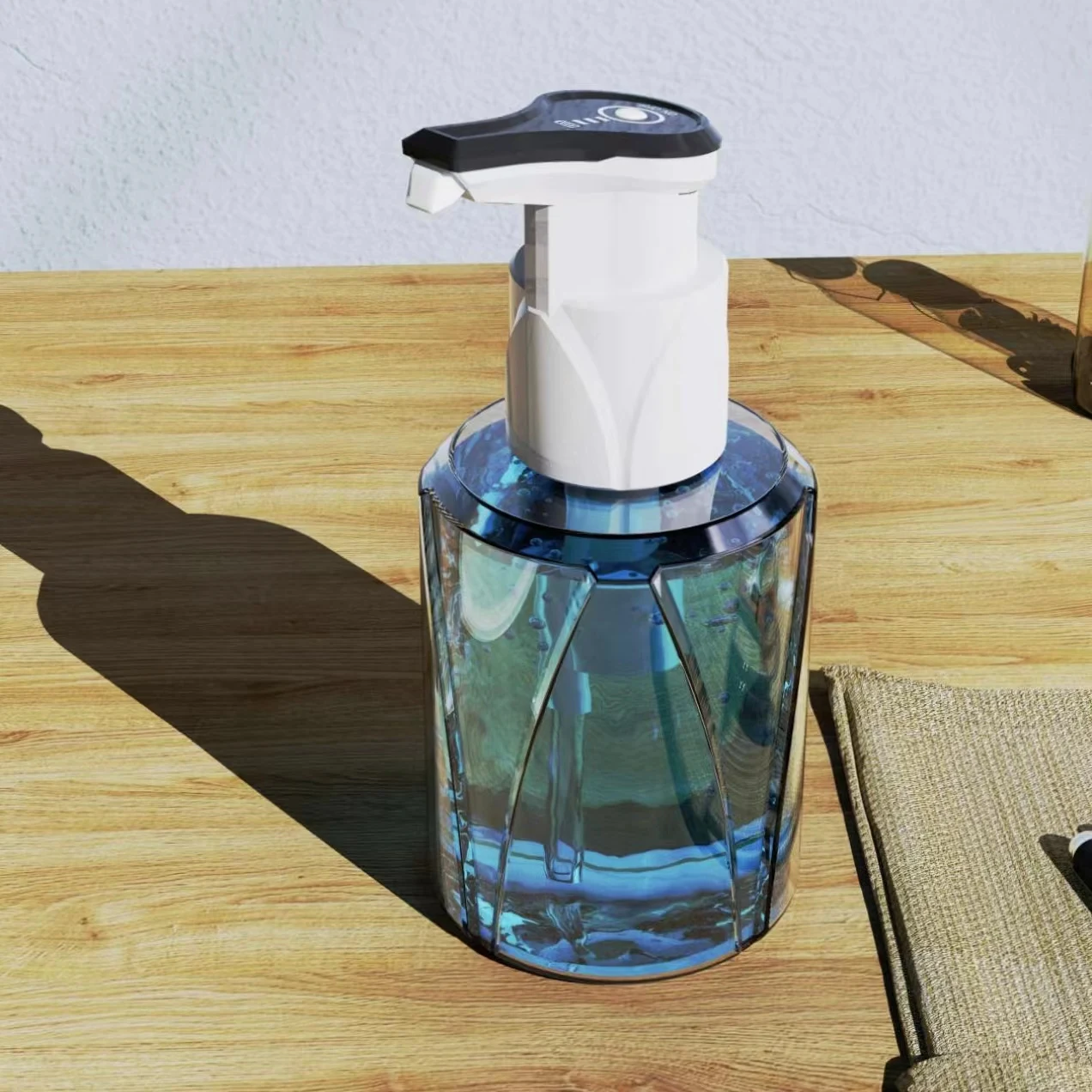 Chargeable Wall Mounted Touchless Motion Sensor Automatic Soap Dispenser Shower Shampoo Soap Dispenser Pump Hand Wash Dispenser