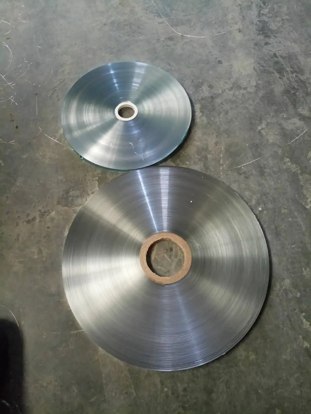 bonded or un bonded AL PET aluminum foil for coaxial cable RG 6 or lan cable or fiber optical cable  tri- shield