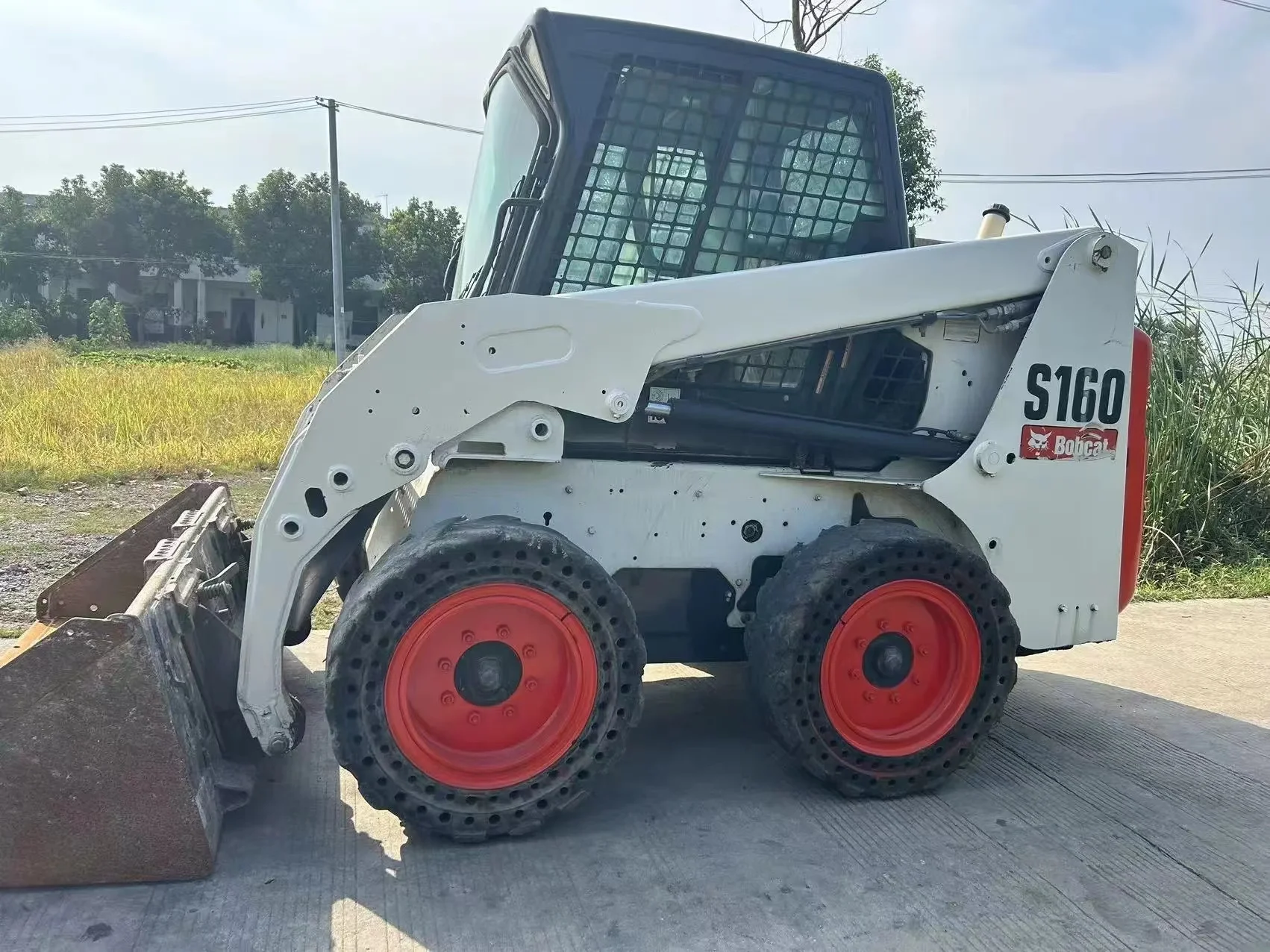 Good Condition Uesd Original Bobcat S160 Wheel Loaders Used Mini Wheel Loader Bobcat S160 Steer Loader s175 s180