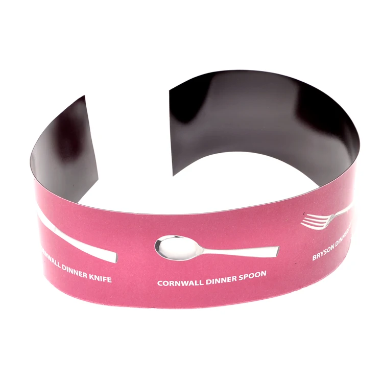 Custom design promotional product magnet display printed self-adhesive advertising magnetic strip on sale
