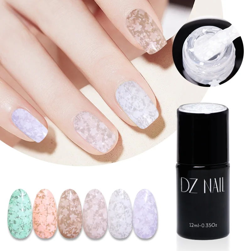 DZ Nail Wholesale new color enamel gel polish nails polish colour uv gel
