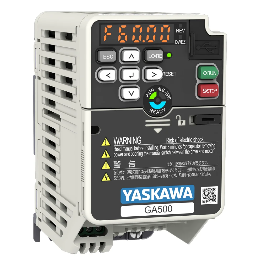 YASKAWA GA500 AC Drive GA50BB010ABBA Inverter 1PH 230V HD1.5KW ND2.2KW Frequency converter Replacements V1000 VFD