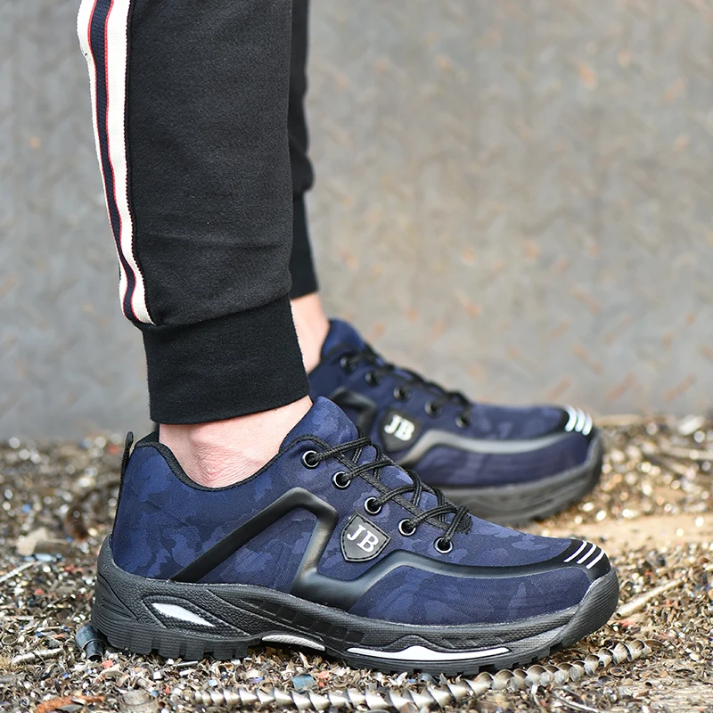 Распродажа на eBay, антипрокол, стальной носок, кроссовки, антипирсинг, дышащие рабочие ботинки для мужчин, защитная обувь