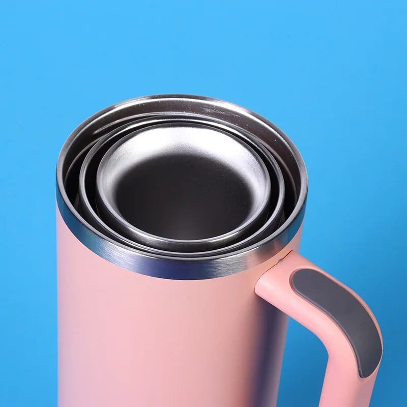 40oz Tumbler Set Double Wall Stainless Steel Coffee Cups Mugs Tumblers with handle water bottles 5 pcs set cups