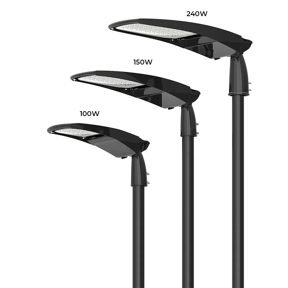ZheJiang city smart led light with motion sensor para luminaria parking lotuse light 100W 150W 200W waterproof led street light