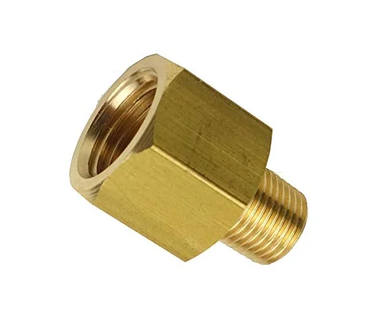 1/8 BSPT Male Thread Brass Tube Fitting Brass Pipe Adapter