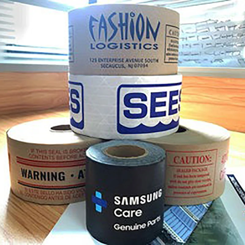 Professional Kraft Paper Tape Reinforced Water Activated Adhesive Writing Tape 9% Offer Printing Waterproof Acrylic Roll Packing