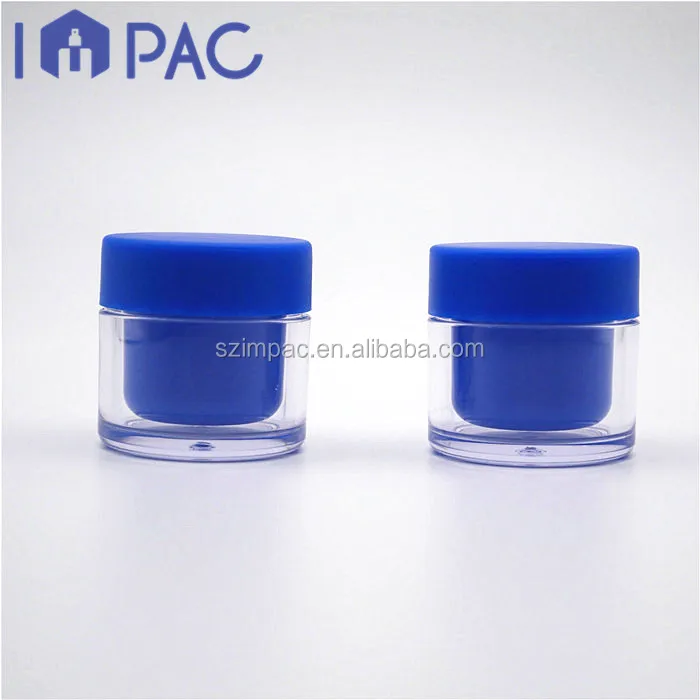 Private label cosmetics jar 15g 15ml for eyeshadow container packaging