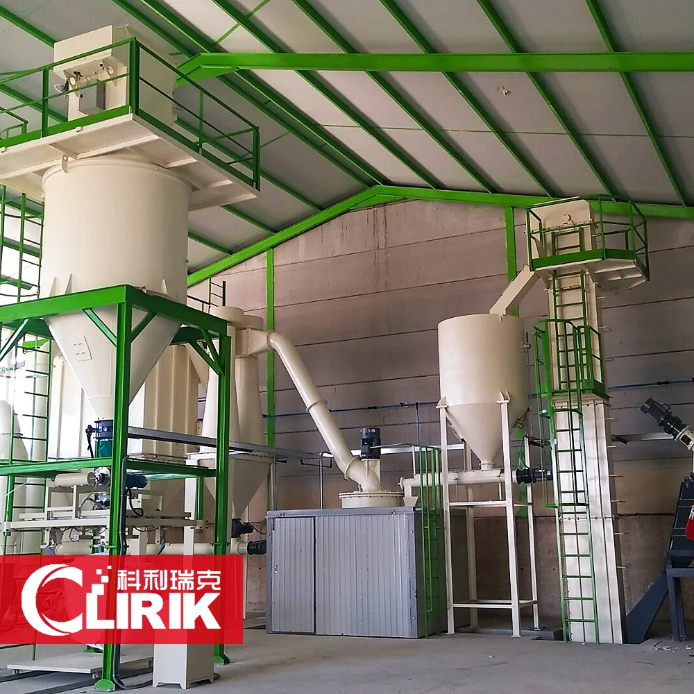 Cement Clinker Wollastonite Talc Dolomite Calcium Carbonate Powder Grinding Mill