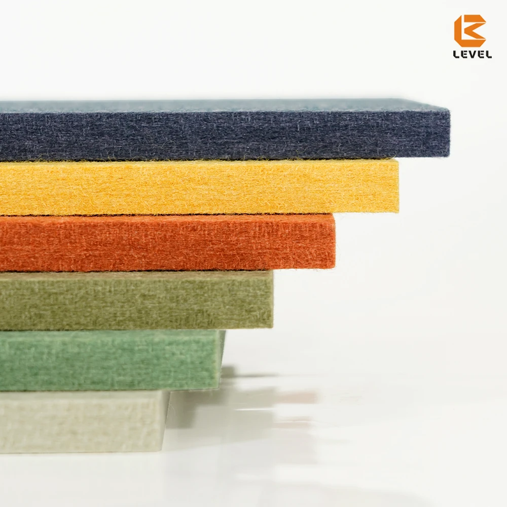 Hot Selling New Design Multipurpose PET Acoustic Felt Panels Sound Absorbing Ceiling Acoustic Panels