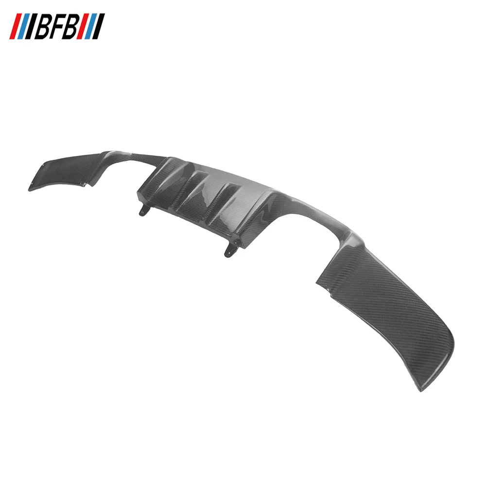 BFB Car Accessories Carbon Fiber Rear Lip Diffuser Bumper For BMW E92 M3 Coupe E82 2006-2013