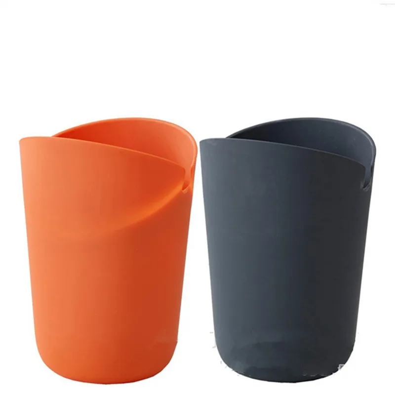 Food Grade Reusable Silicon Folding Bucket Cup For Microwave Popcorn Popper Holder