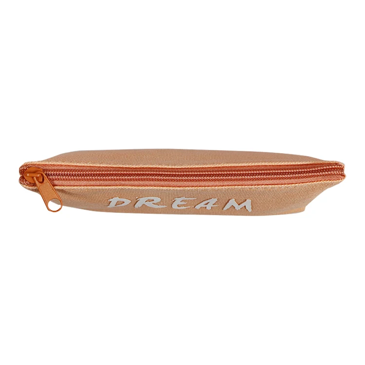  Promotional Various Durable Using Plain Zipper Canvas School Pencil