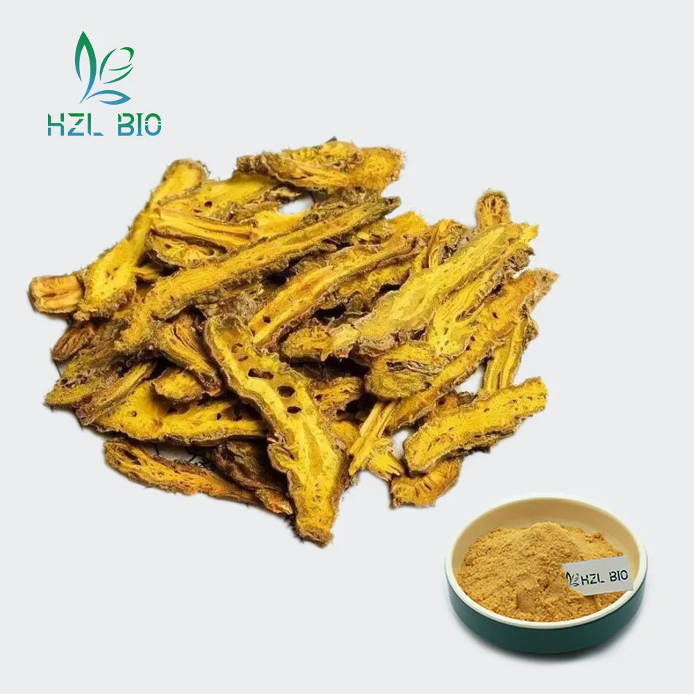 Низкая цена экстракт 98% Coptis Chinensis порошок зеленый здоровый