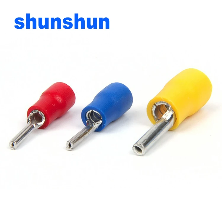 Copper Needle Pin Crimp Electric Cable Wire Connector Terminals