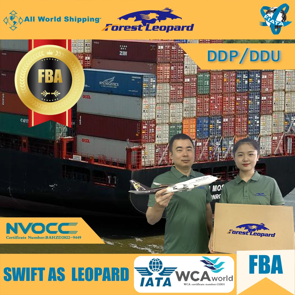 Cheapest Logistics Shipping Rates FBA Courier Service to USA/Europe Sea Shipping DDP
