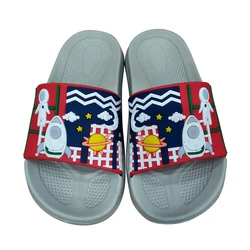 2021 ПВХ Летние Удобные синие уличные мягкие тапочки для мальчиков Eva