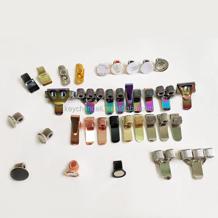 non-rotation loop silver penholder metal pen holder with rivet hole for pens