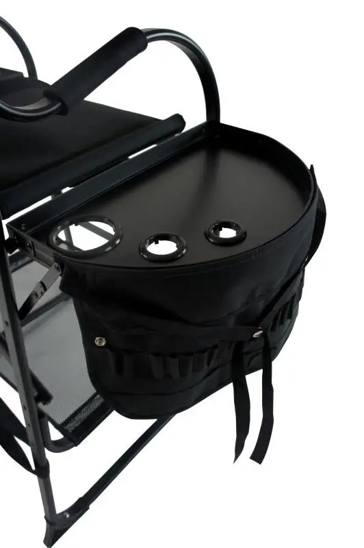 makeup artist chair with 28 inch seat height and carry bag,professional salon chair, head rest makeup chair for studio with case