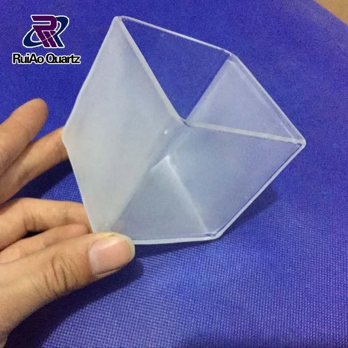 cubic quartz glass cuvette