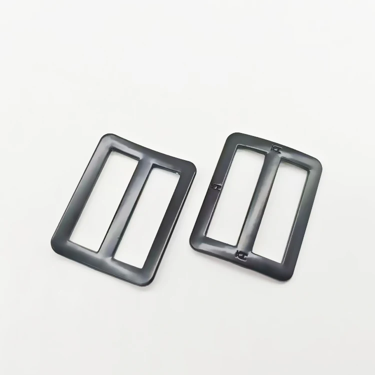 OEM ODM Customized Multifunctional Adjustable Square Straps Buckle 26mm Tri-Glide Slider Garment Accessories Bag Metal Buckle
