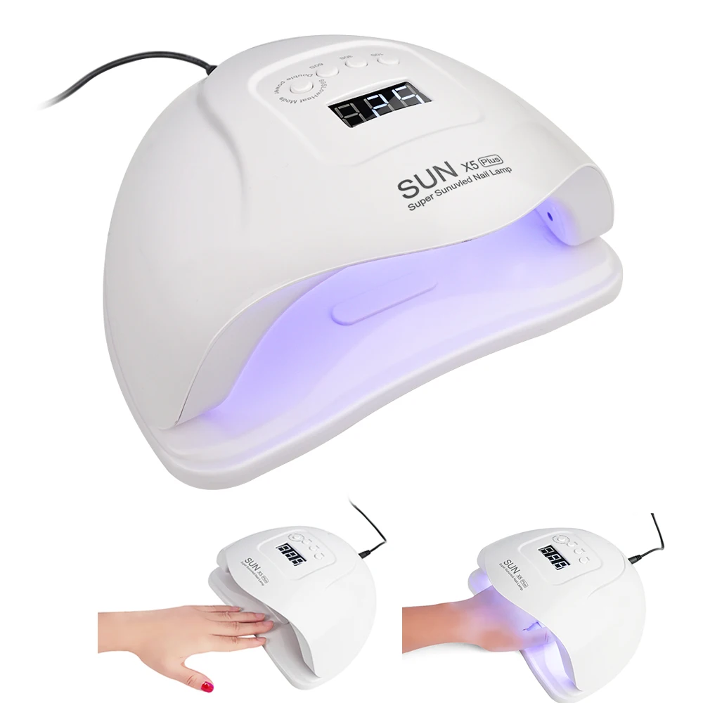 Trendy sun x5 beauty nail device fast drying led  gel uv lamp dryer mini custom nail lamp