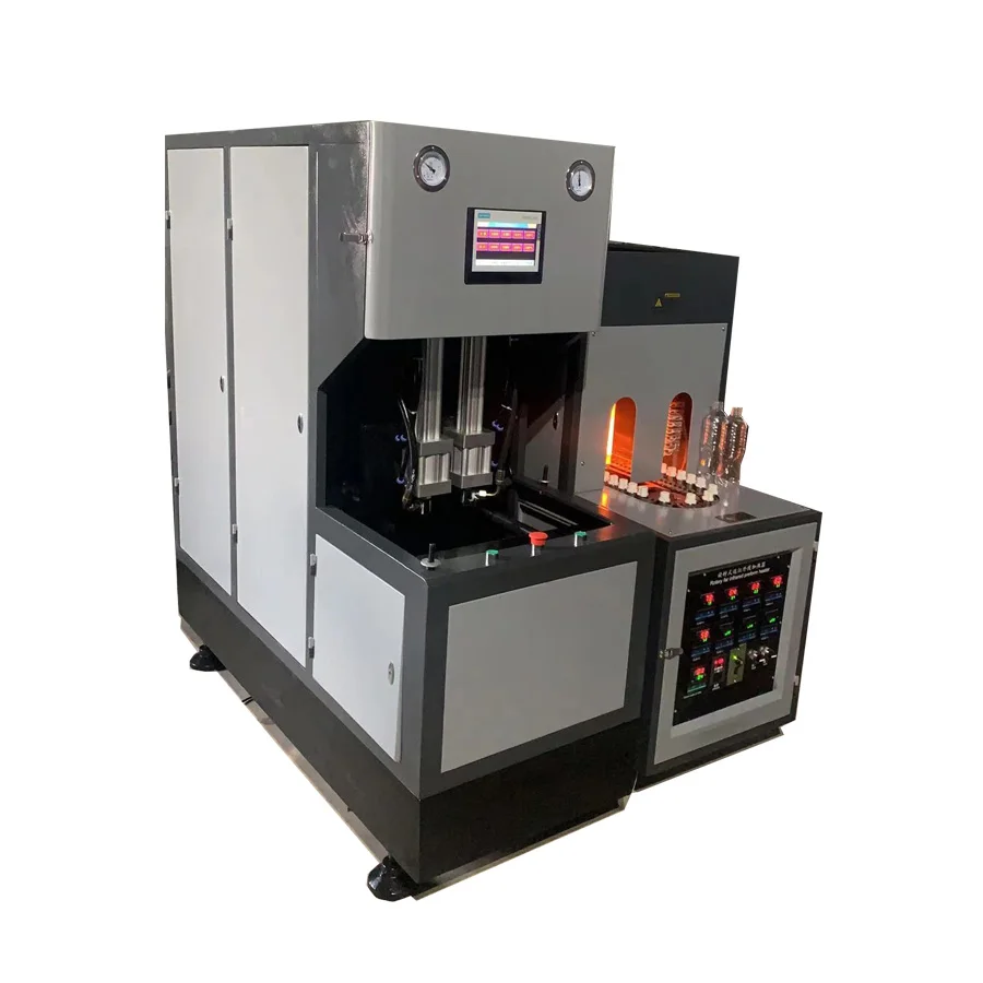 2 cavity blowing moulding machine price