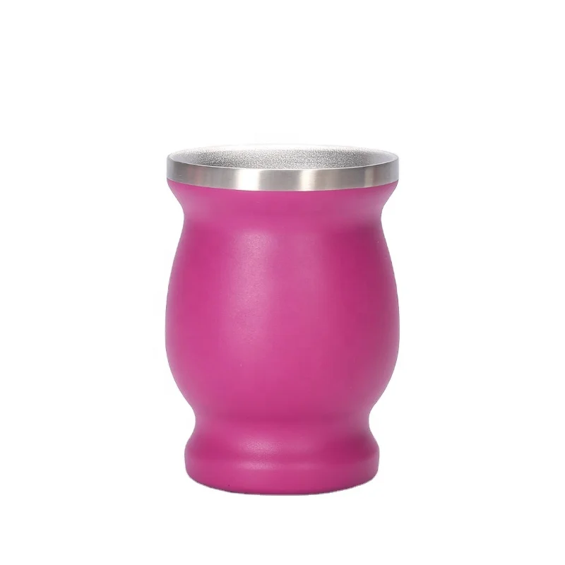 
RTS Klooper Stainless Steel Argentina Calabaza Gourd Para Yerba Mate Cup with Bombilla Spoon 